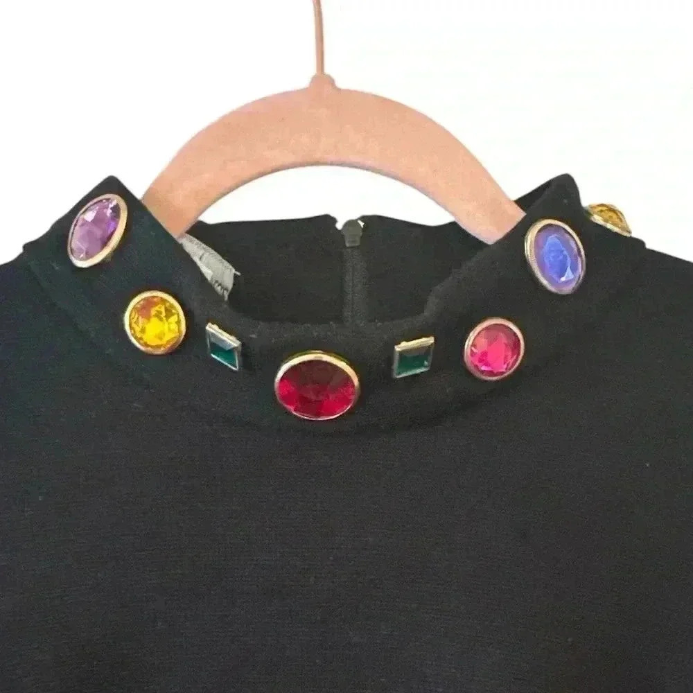 Vintage Jeweled Dress - Picture 3 of 4